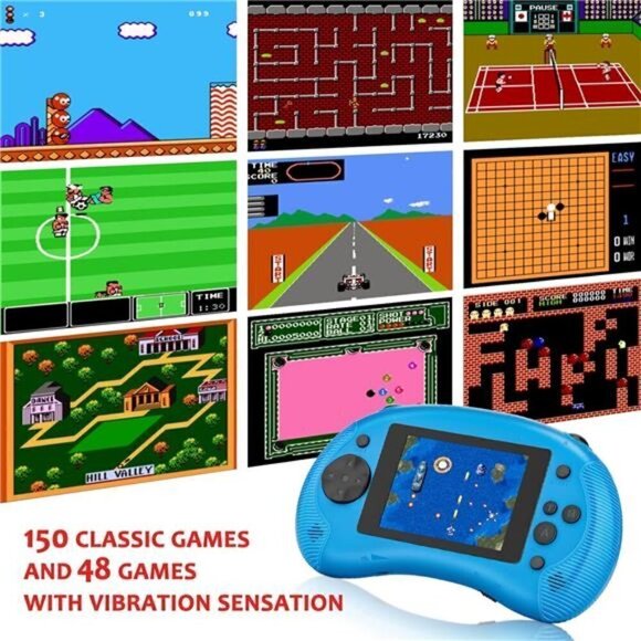 Portable Handheld 198 Classic Video Games Kid Console System Gameboy Retro Color - Picture 1 of 6